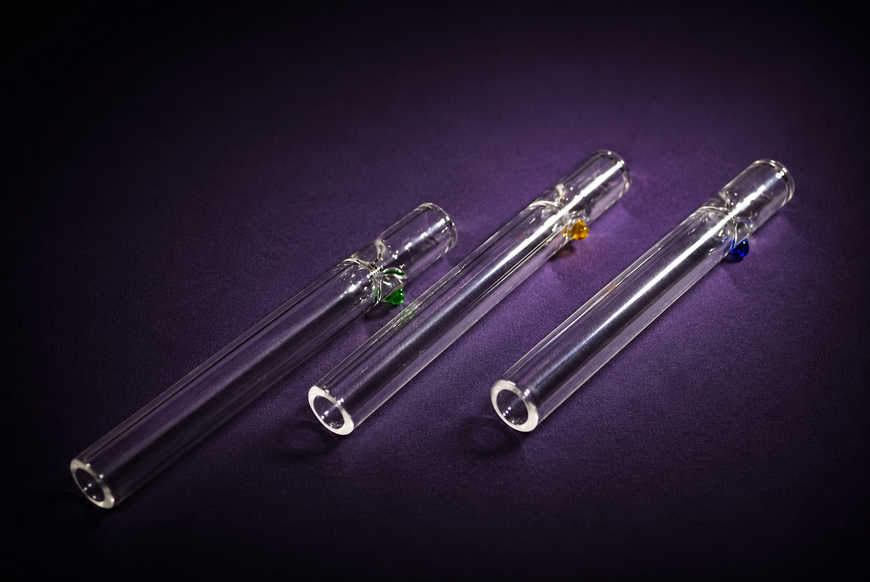 Стеклянная трубка для курения One Hitter 2 11706 фото