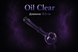Скляна трубка для куріння Oil Clear 10163 фото 2