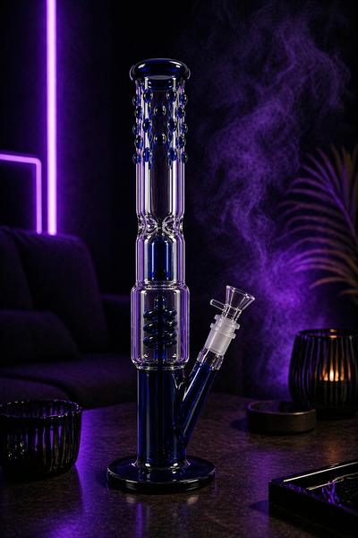 Стеклянный бонг Weed Star 11115 фото